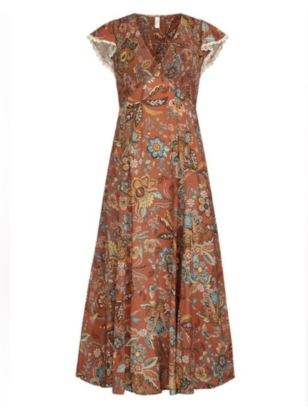 Spell Mojave Lily Shirred Maxi Dress - Picture 4 of 13